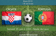 Meilleures cotes et pronostic du match Croatie-Portugal en 1/8 de finale de l’Euro 2016, le 25/06 à Lens, 21h