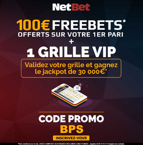 Bonus et code promotionnel NetBet