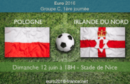 Pronostic du match Pologne-Irlande du Nord : 1ère journée du Groupe C de l'Euro 2016 Dimanche 12 juin 18h00