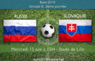 Les meilleures cotes et notre pronostic pour Russie-Slovaquie - 2e journée du Groupe B de l'Euro 2016
