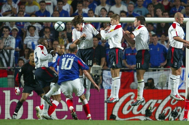 Coup franc somptueux de Zidane