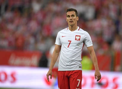 Arkadiusz Milik, le suel buteur de l'équipe de Pologne