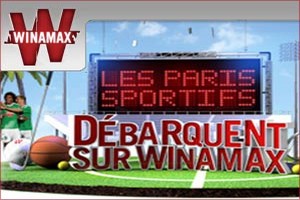 Winamax : le bonus paris sportifs de 100€
