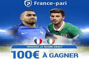concours gratuit sur le score de France Irlande