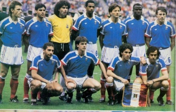 Michel Platini équipe de france 1987