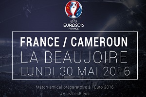 La France joeura contre la Cameroun en match amical pour préparer l'Euro