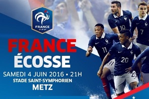 France-Ecosse, ultime match amical de préparation à l'Euro 2016