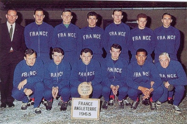 L'Equipe de France euro 1964