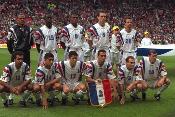 équipe france euro 1996