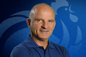 L'entraîneur adjoint de l'équipe de France, Guy Stéphan