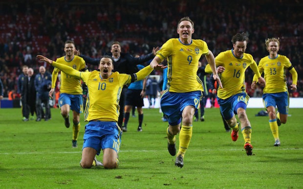 L'équipe nationale de Suède pour l'Euro 2016