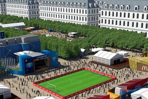 La fanzone de la Tour Eiffel sera inaugurée la veille de l'ouverture de l'Euro