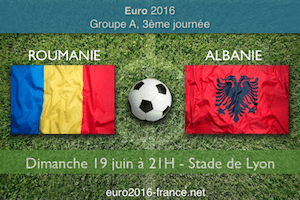 Notre pronostic de Roumanie-Albanie à l'Euro 2016